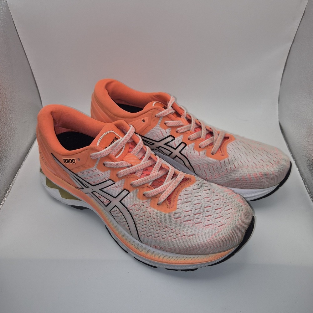 ASICS Gel Nimbus 23 Tokyo Women's 10 Running Shoes‎ Orange Pink FlyteFoam...